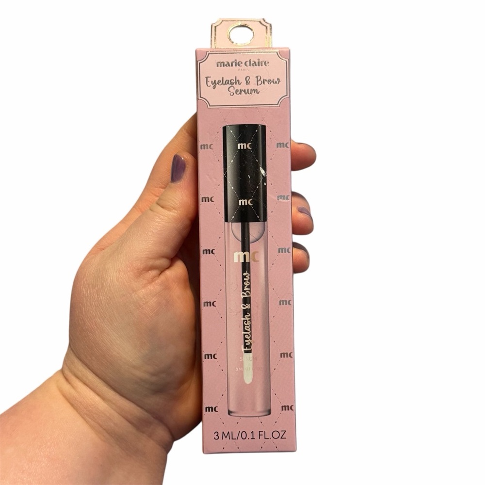 Marie Claire Lash & Brow Serum Clear Castor Oil Infused